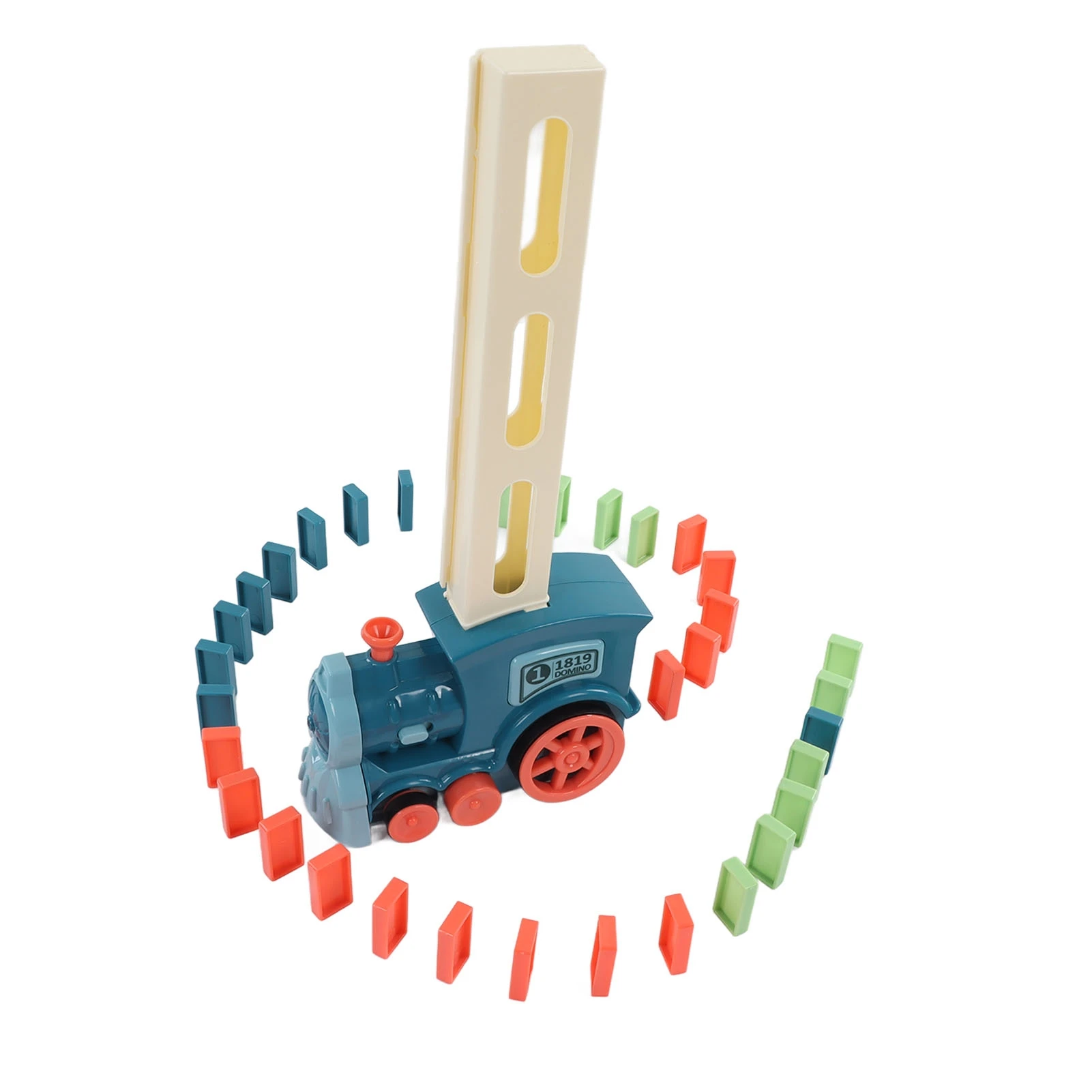 Electric Train Blocks Toy Educational Funny Interesting Automatic Building Train Blocks for Kids