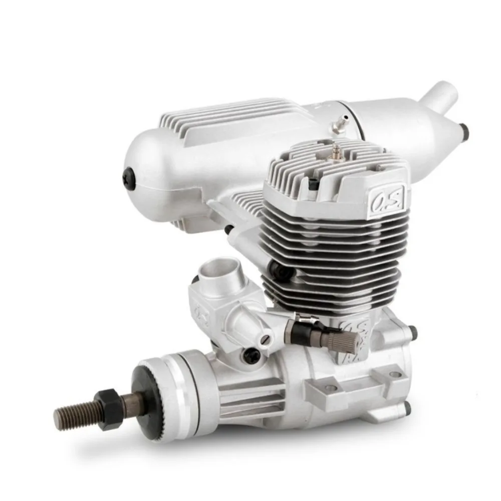 OS Engines 65AX 65 11cc 2-Stroke Nitro Methanol Glow Plug Engine with Muffler for Trainer RC Airplan Fixed Wing Aircraft 16521