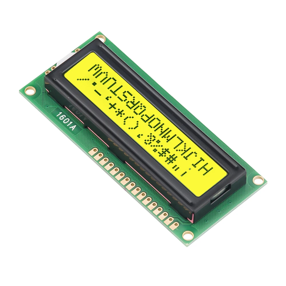 1601A LCD Display screen 16X01 character LCM module SPLC780D-02 Drive display 5V