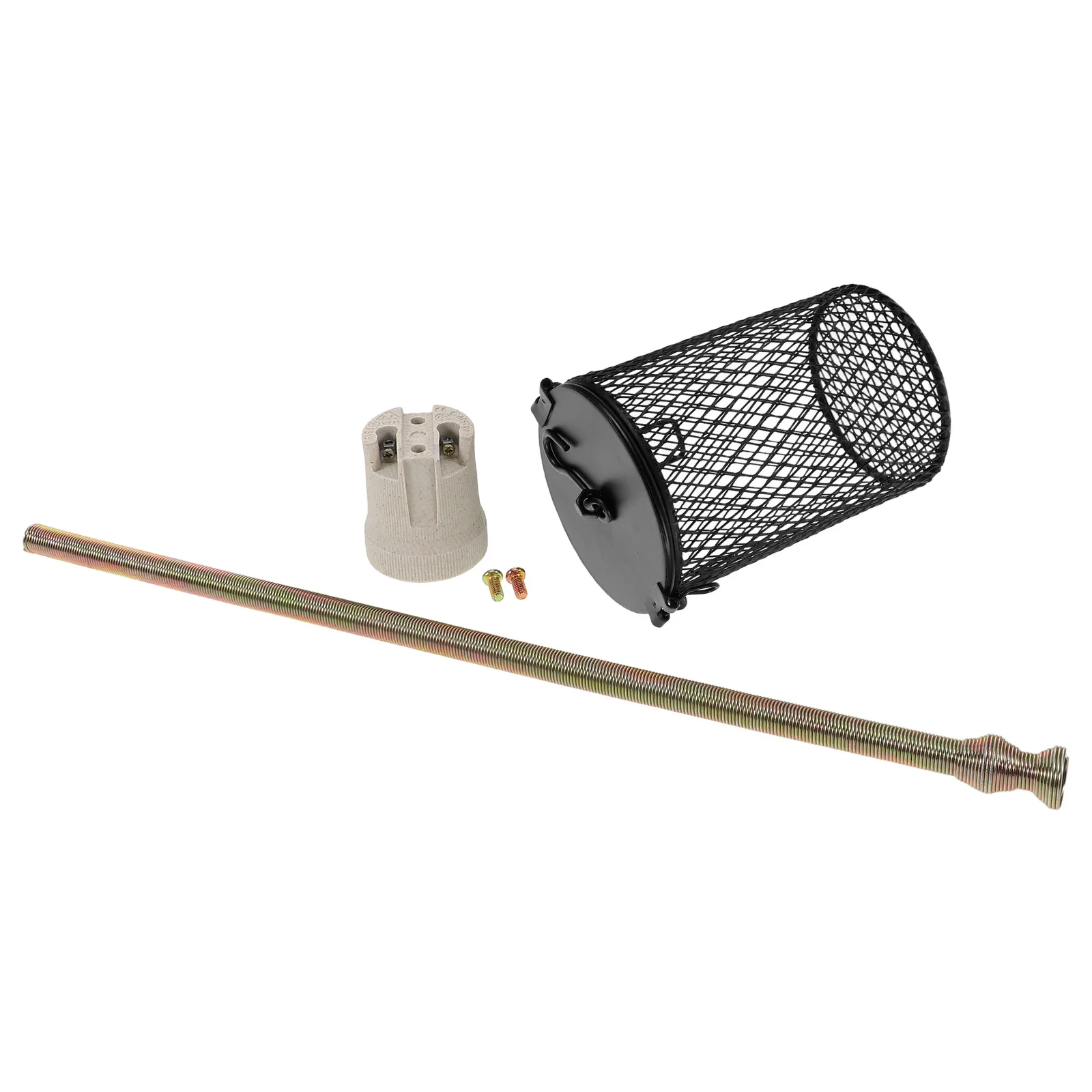 

Pet Heating Lamp Shade Anti-Scald Metal Cover For Reptile Habitat Terrarium Heat Lamp Guard Reptile Box Accessories Lizard