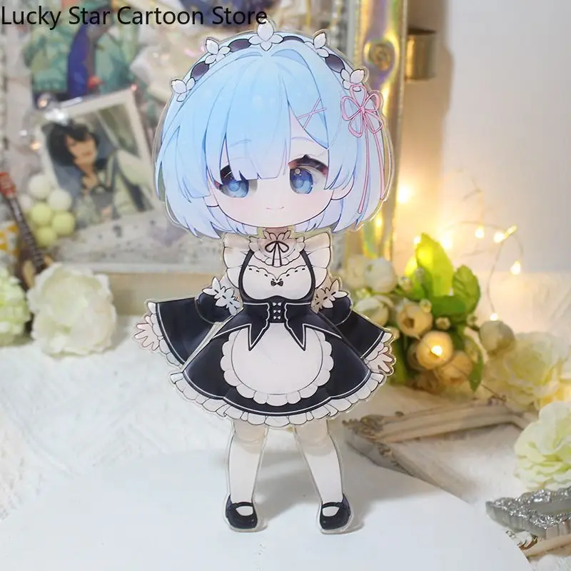 Rem Re:Life in a different world from zero Movable Paperman Acrylic Stand Decor Fans Gift Cosplay Halloween Game Collection - view 5