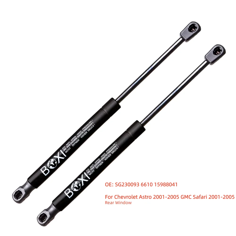 

BOXI 2Pcs Rear Glass Window Lift Supports SG230093 6610 For Chevrolet Astro 2001 - 2005 GMC Safari 2001 - 2005 Gas Springs