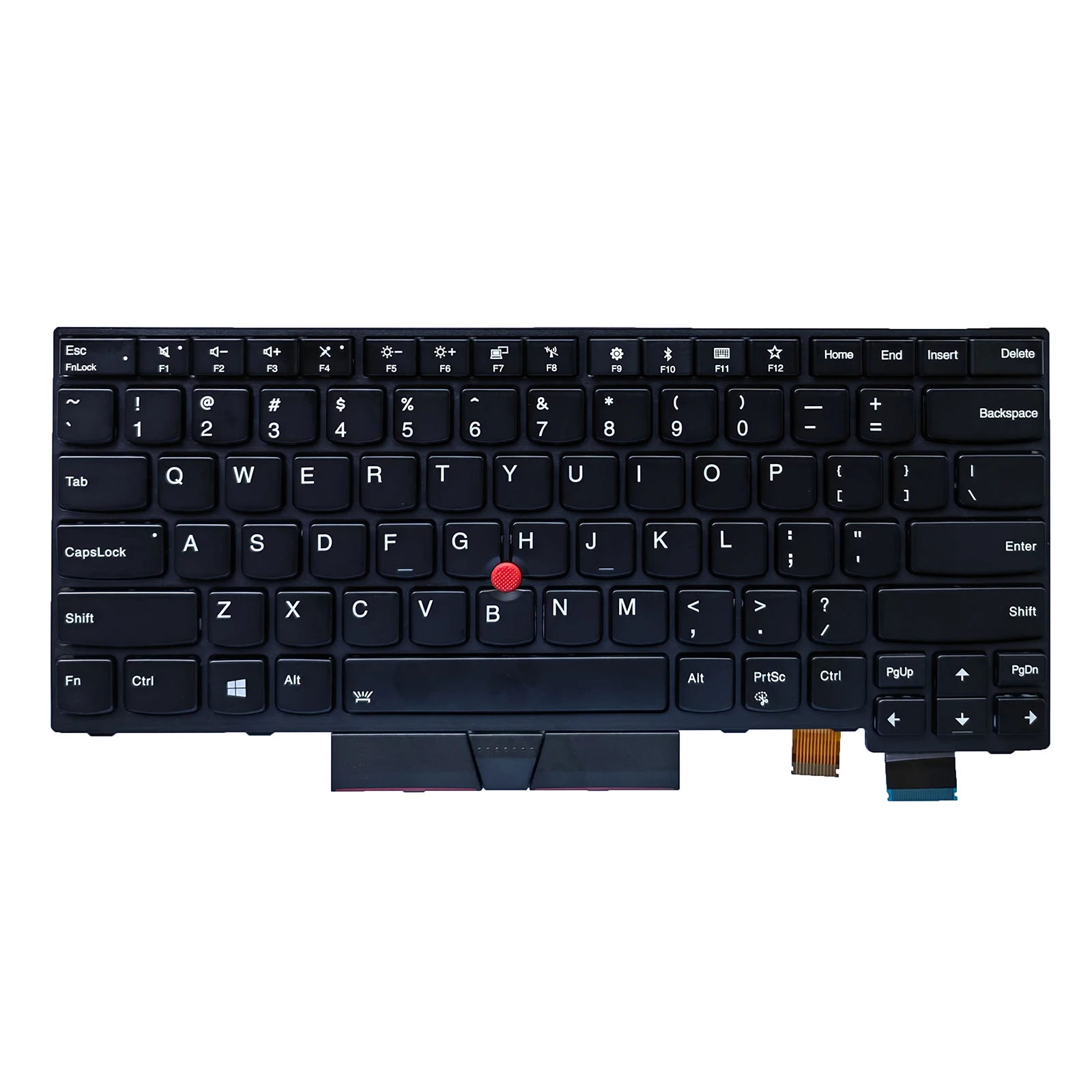 Teclado para portátil estadounidense para Lenovo Thinkpad T470 T480 20HD 20HE 20JM 20JN A475 A485