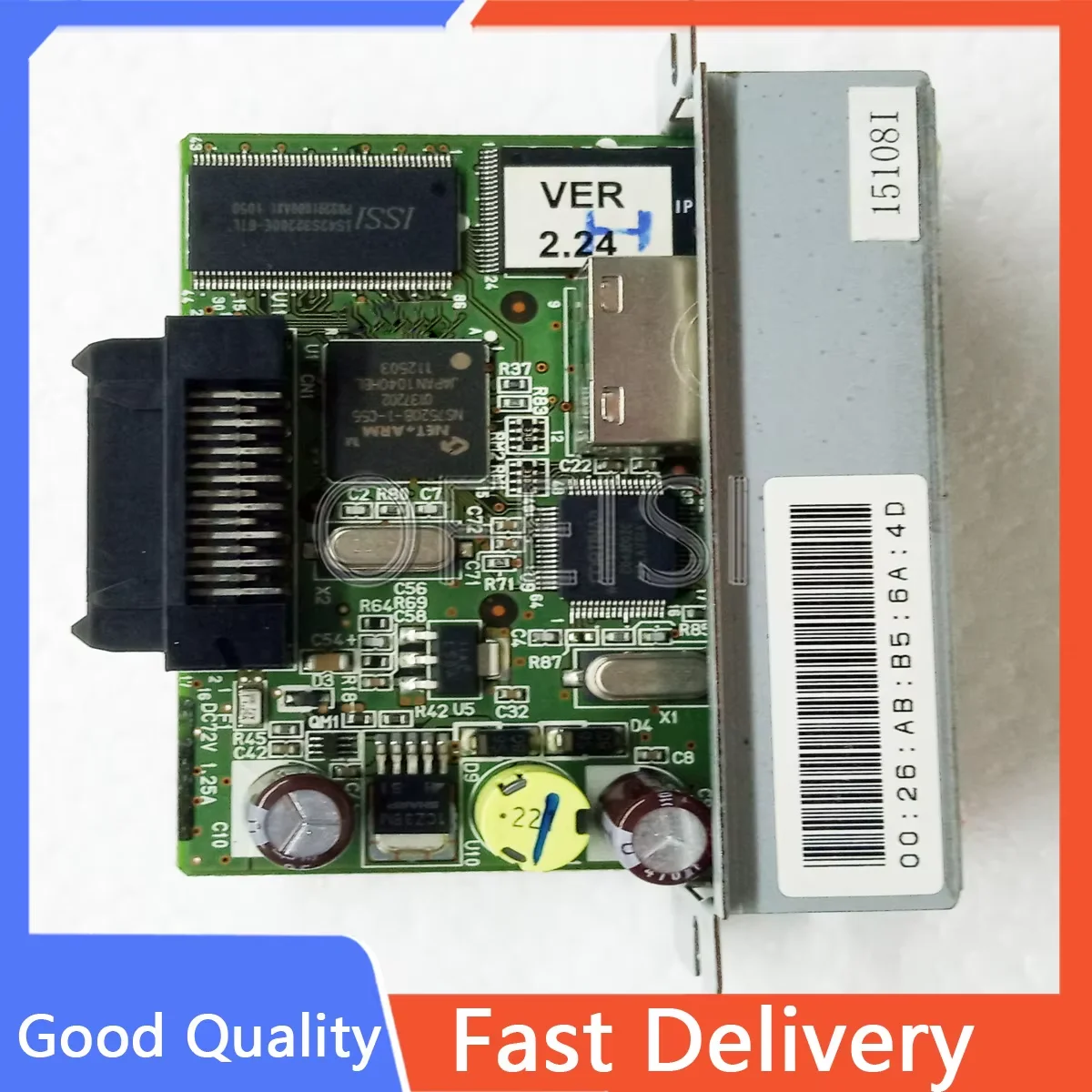 Ethernet interface For Epson TM U220B 220PB 220PD 220PA TM T81 T82II T88III T88IV T88V T70 T90 T86L UB-E03 UB-E02 C32C824541