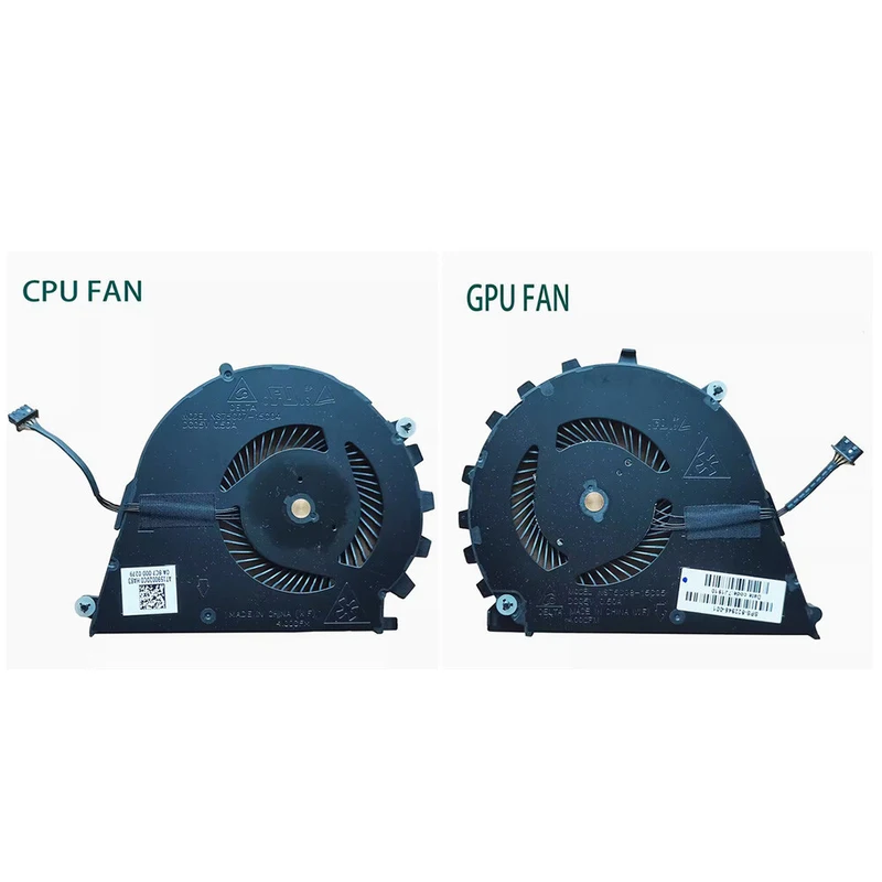 S  For HP ZBook 15 Studio G4 G3 HSN-C02C Laptop CPU GPU Cooling Fan 922945-001