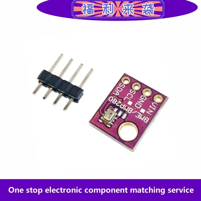 Huaxin Technology GY-BME280 5V GY-BM280 Temperature, Humidity, and Atmospheric Pressure Sensor Module