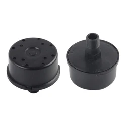 Black Plastic Male Threaded Exhaust Noise Muffler Air Filter Silencer Compressor 16mm Pneumatic Parts Home Improvement Hardware