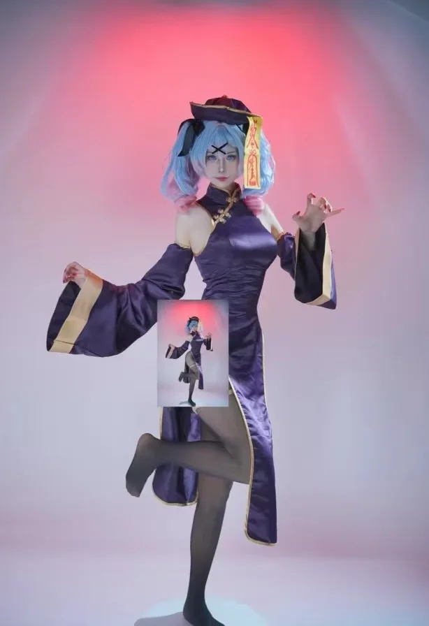 Rabbit Hole Little Zombie Cosplay Costume Miku's Anime Outfit Suitable for Halloween and Christmas view 2