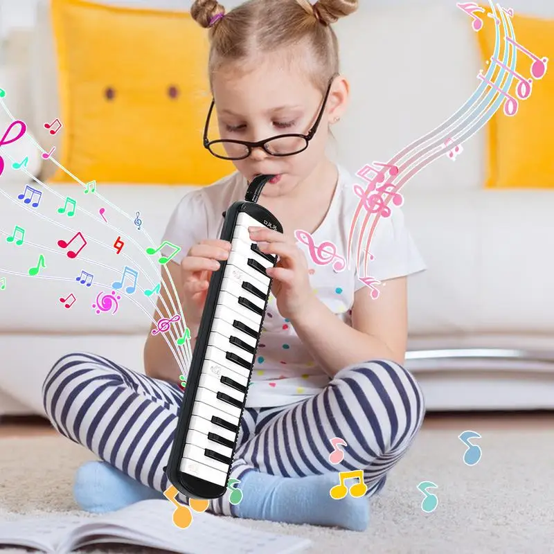 Melodica Instrument For Kids Melodica Instrument Air Keyboard Piano Harmonium Instrument Musical Instrument 32 Key Keyboard Blow