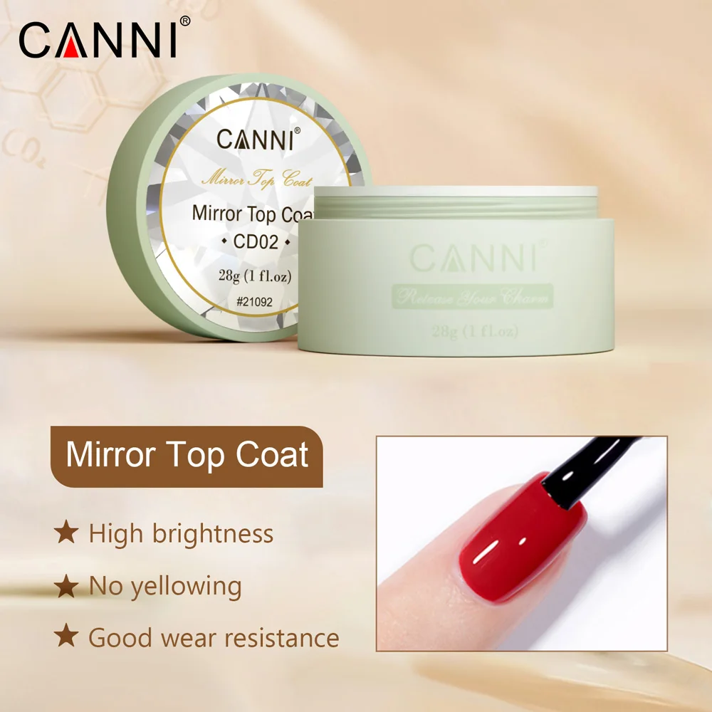 Fiber Glass Builder Nagelgel Venalisa CANNI 28g Mirror Diamond NoWipe Top Coat 3in1 Base Coat UV-Konstruktionsgel PVC-Nagelkleber – Detail 16