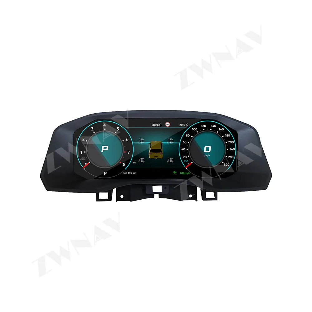 New Design Dashboard For Volkswagen Amarok 2017-2020 LCD instrument Cluster Virtual Driving display Cockpit Virtual Instrument