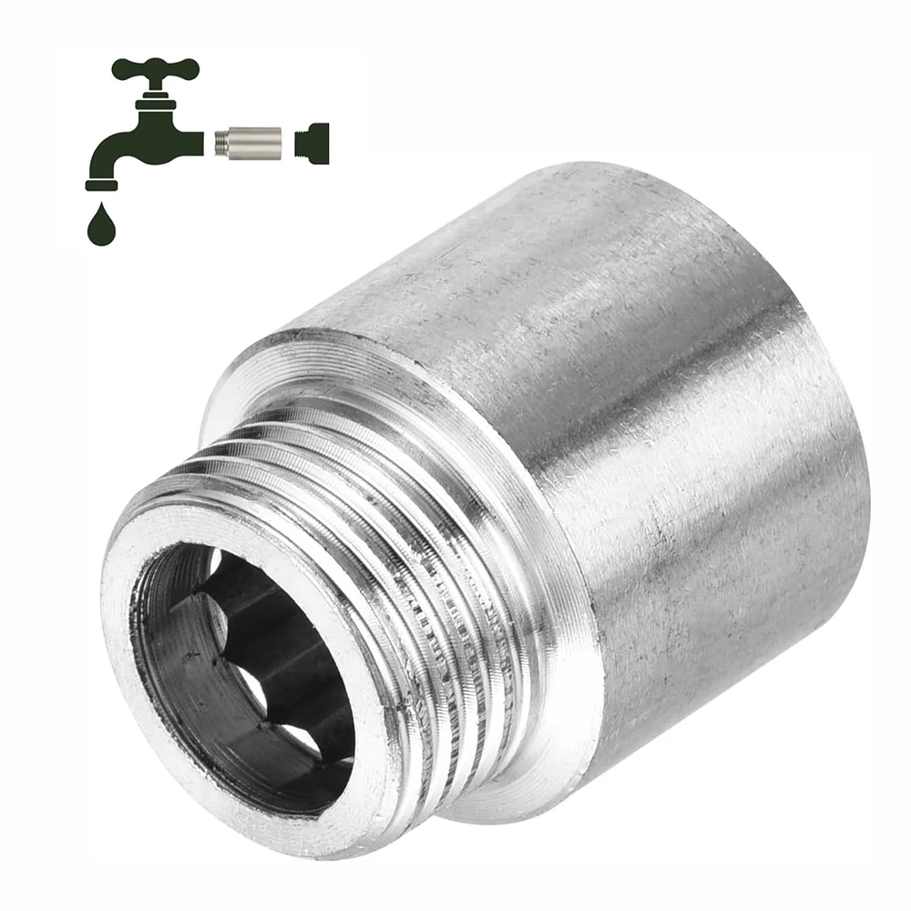 10-60mm Stainless Steel Bathroom Shower Extension Bathroom 1/2 inch Male/Female Thread Shower Head Extension Pipe