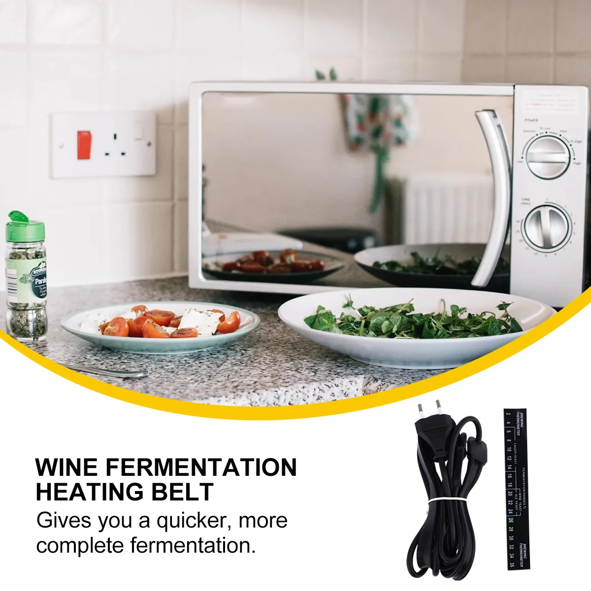 

Fermentation Heating Belt For Beer Wine Spirits Black Eu Plug Silicone Rubber Electric Heater Warm Keg Brewer Accessory