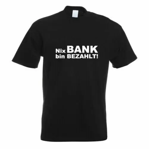 Футболка Nix Bank Paid! Дизайн печати Funshirt