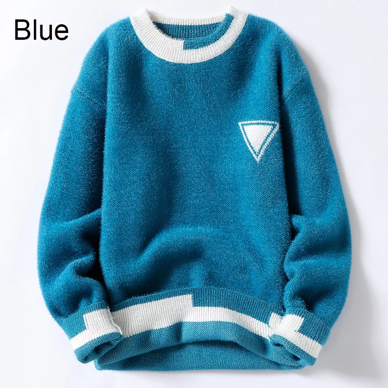 2023 autumn and winter men's knitted pullover men's comfortable Gold Canon high-quality sweater crewneck sweater warm sweater