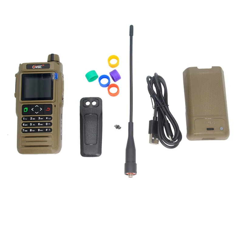 VR-N76 Walkie Talkie With GPS Positioning Waterproof Bluetooth APRS Function Ham Two Way Radio