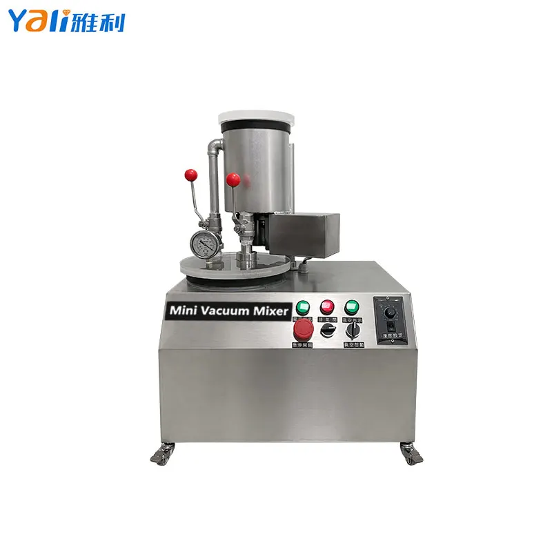Mini Vacuum Mixer Machine With Mixing Powder Injection and Vacuuming for Jewelry Making Metal Casting Equipment