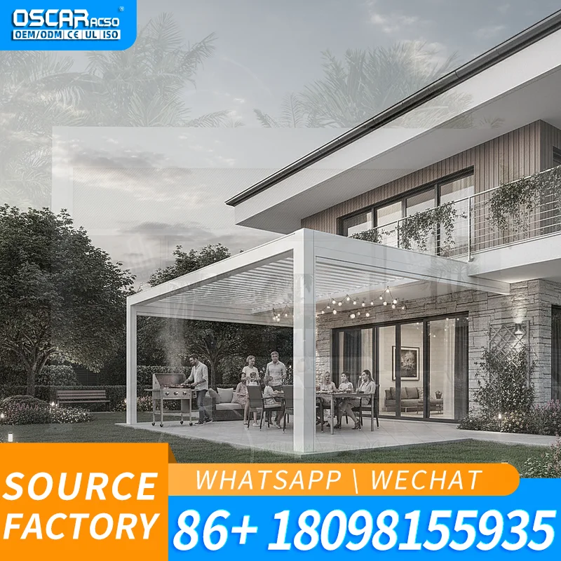 New Design Outdoor Furniture Wood Structure and Frame for Garden Yard Patio pergola