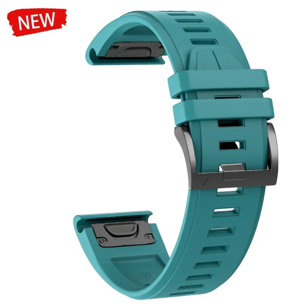 QuickFit Siliconen 22 26mm Band voor Garmin fenix 6 6X Pro 7 7X 5X 5 Plus fenix8 E Horlogeband Forerunner 955 965 Tactix 8 Armband