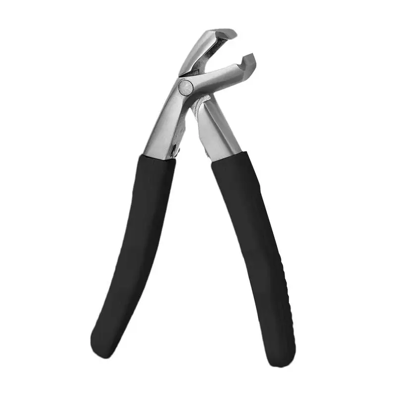 Toenail Clippers For Thick Nails Stainless Steel Wide Jaw Opening Long Handle Toenail Clippers Heavy Duty Angled Head