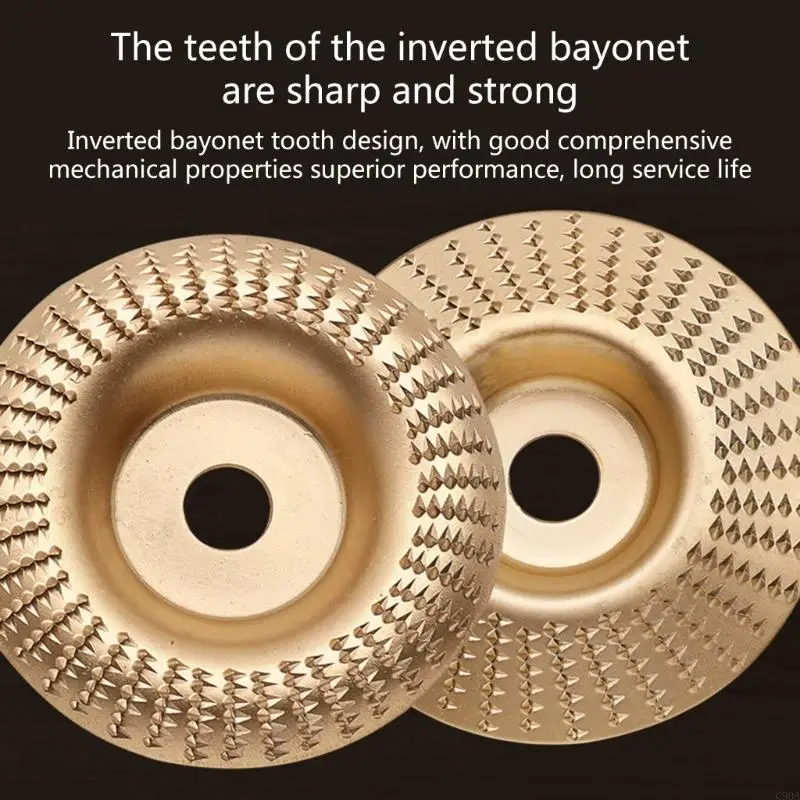 C90A 3PCS Деревянный диск набор диска деревян