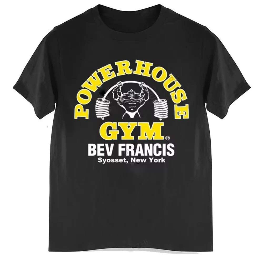

Powerhouse Gym Graphic T-shirt Men Women Clothes Funny Oversized Short Sleeve Tee Shirts Harajuku Geek Fitness Vintage T Shirt