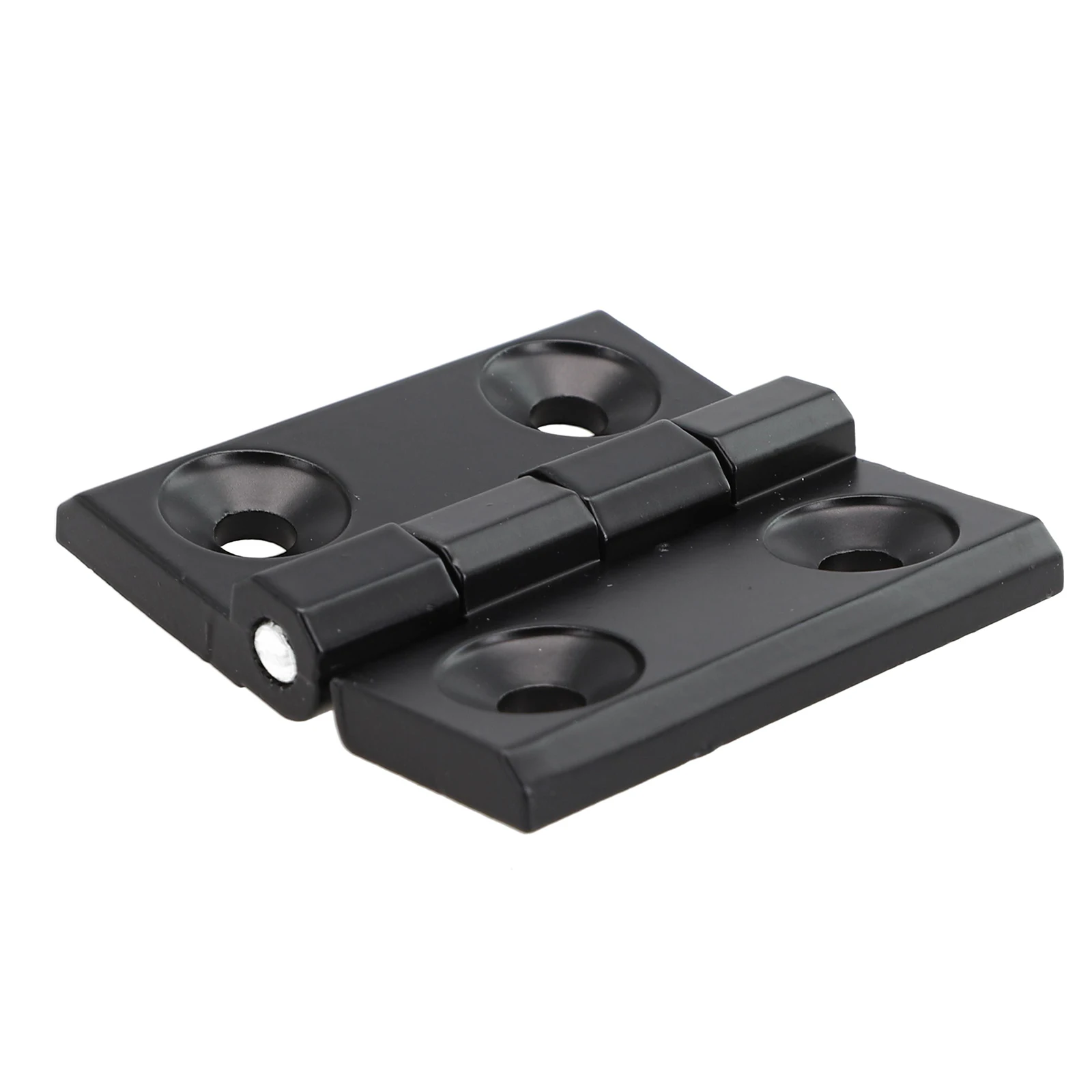 1 pz nero Butt cerniere cerniere per porte in metallo armadio scatola di alluminio Backflap capannone porta Hardware 40mm 50mm 60mm