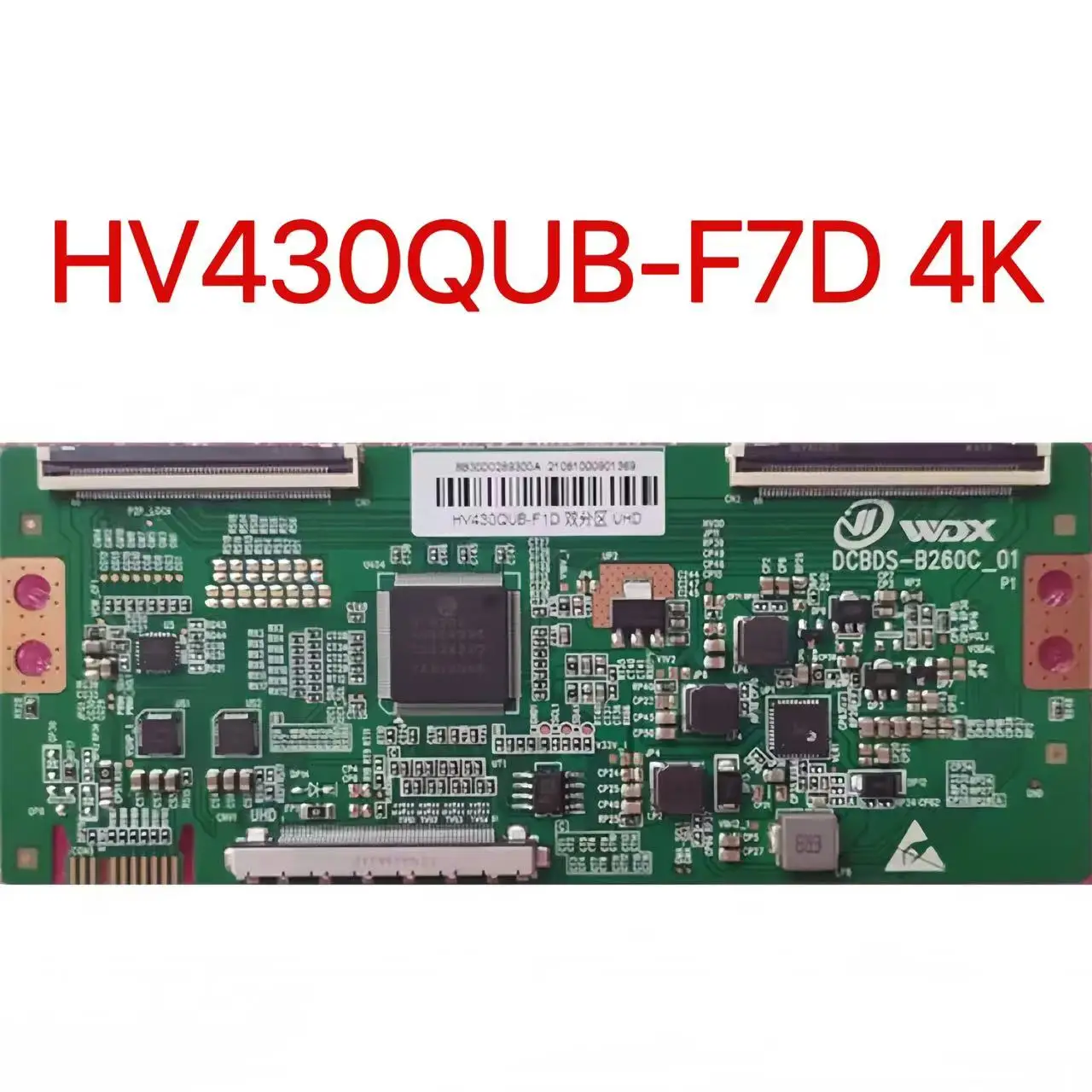 New Upgraded for BOE Logic Board HV430QUB-F7D 4K Supports Single and Dual Partitions