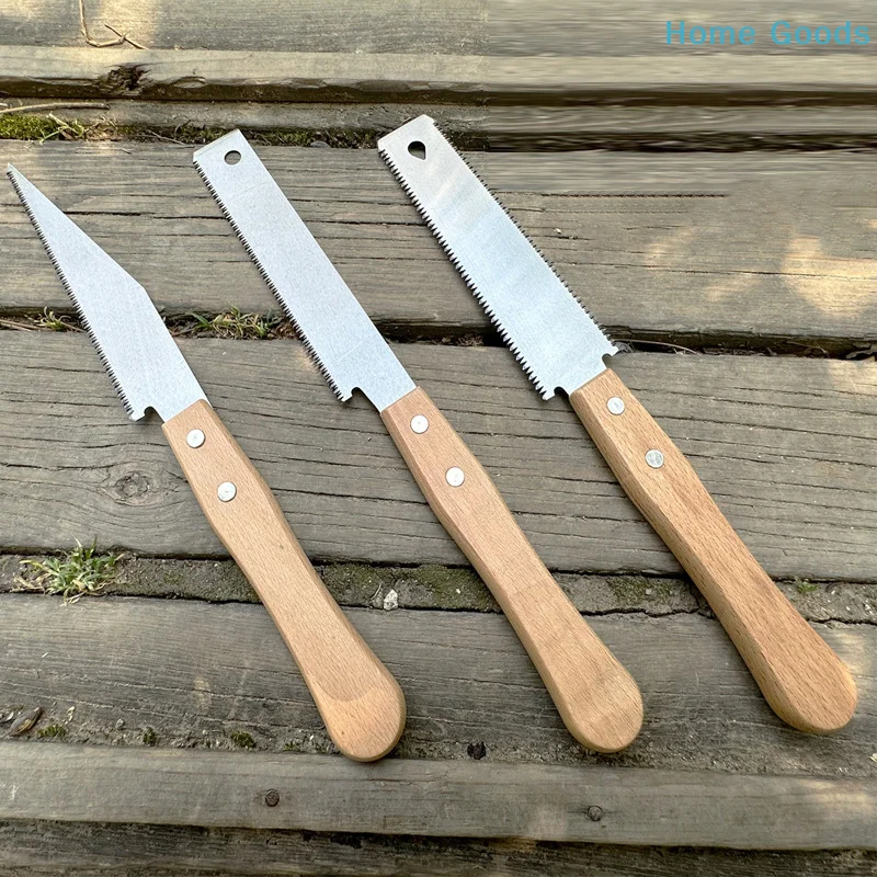 preferred1PC Trim Tool For Household Flush Cut Saw Woodworking Small Hand Saw Wooden Straight Handle Single Edge Pull Sawproduct