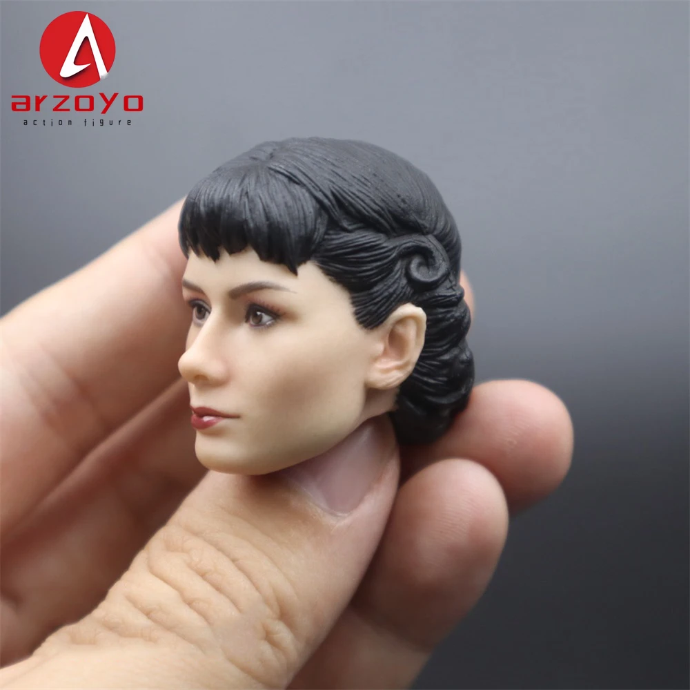 1/6 kobiece rzymskie wakacje na pamięć o Audrey Hepburn rzeźba głowy rzeźba Model Fit 12 "figurka kolekcjonerska