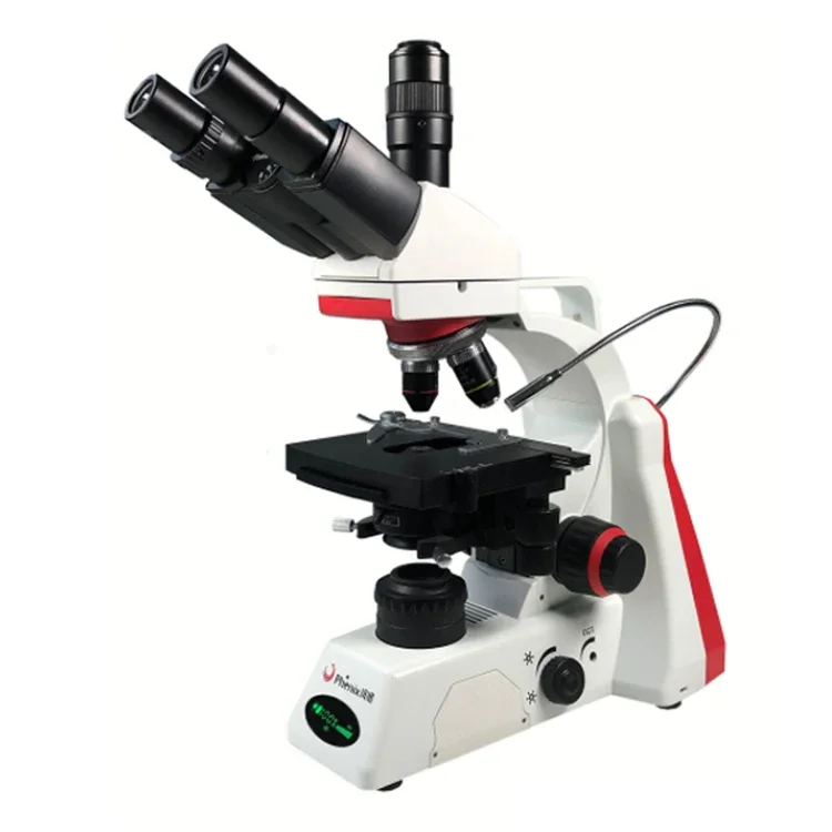 Phenix Microscope New Model BMC100-A3 40X-1000X Students Laboratory Trinocular Binocular Digital Microscope with LCD