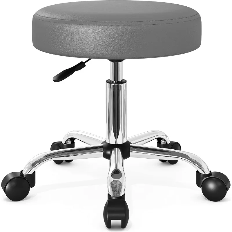 Rolling Stools with Wheels Salon Office Shop Bar Adjustable Spa Tattoo Massage Medical Swivel Drafting Stool