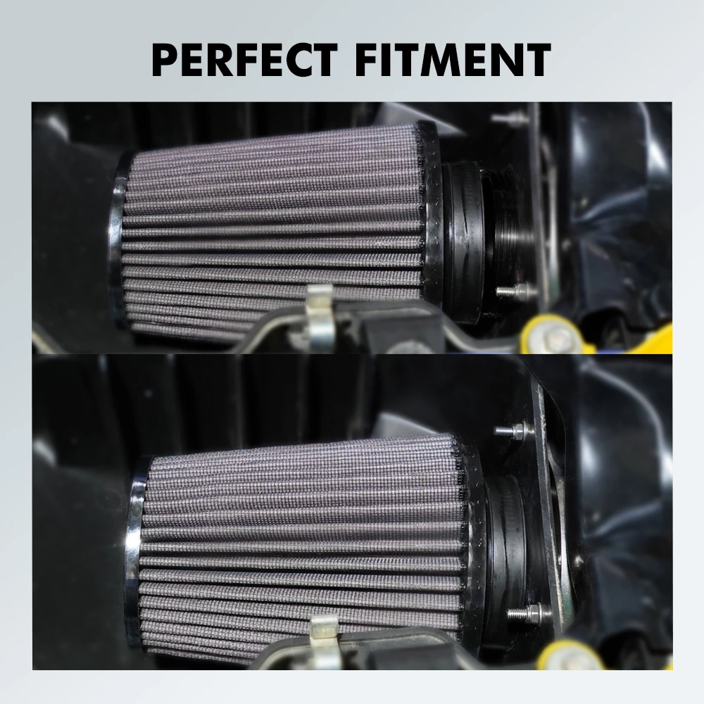 NICECNC For Yamaha Raptor 700 Air Filter Intake Interface Kit For Yamaha Raptor 700R Special Edition 2006-2026 ATV Accessories