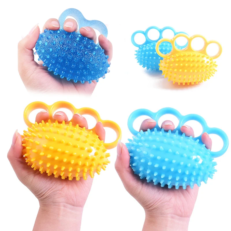 1Pc Finger Grip Ball Massage Rehabilitation Training Elderly Exercise Ball Hand.