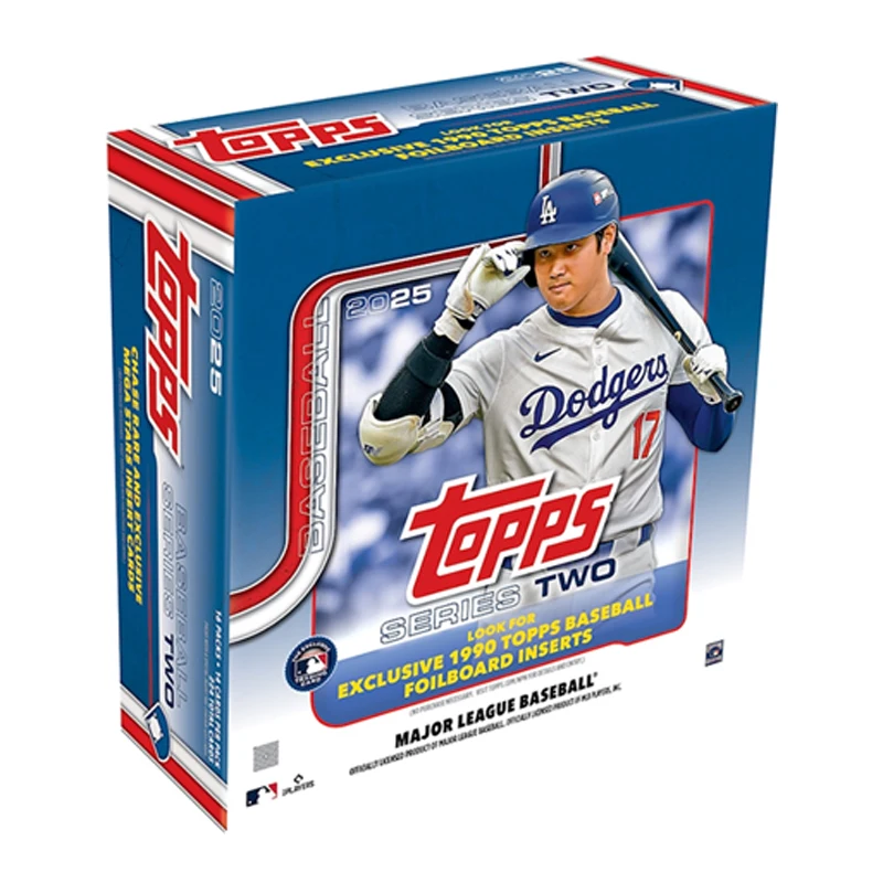 

2025 Topps MLB Baseball Series Two 2 Value Box Mega Box Factory Seal Collection Card Limited Signature Gift
