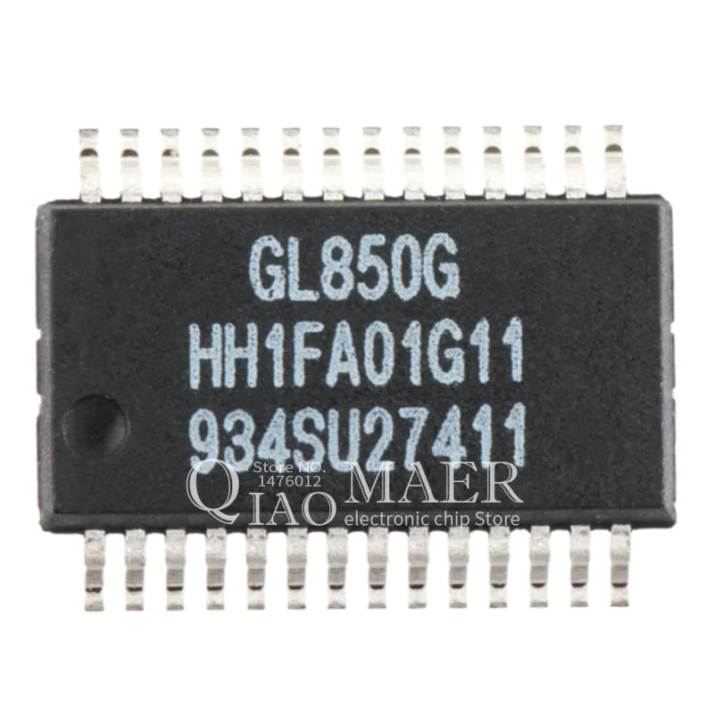 50PCS/LOT GL850G-HHY22 GL850G SSOP-28 USB 2.0