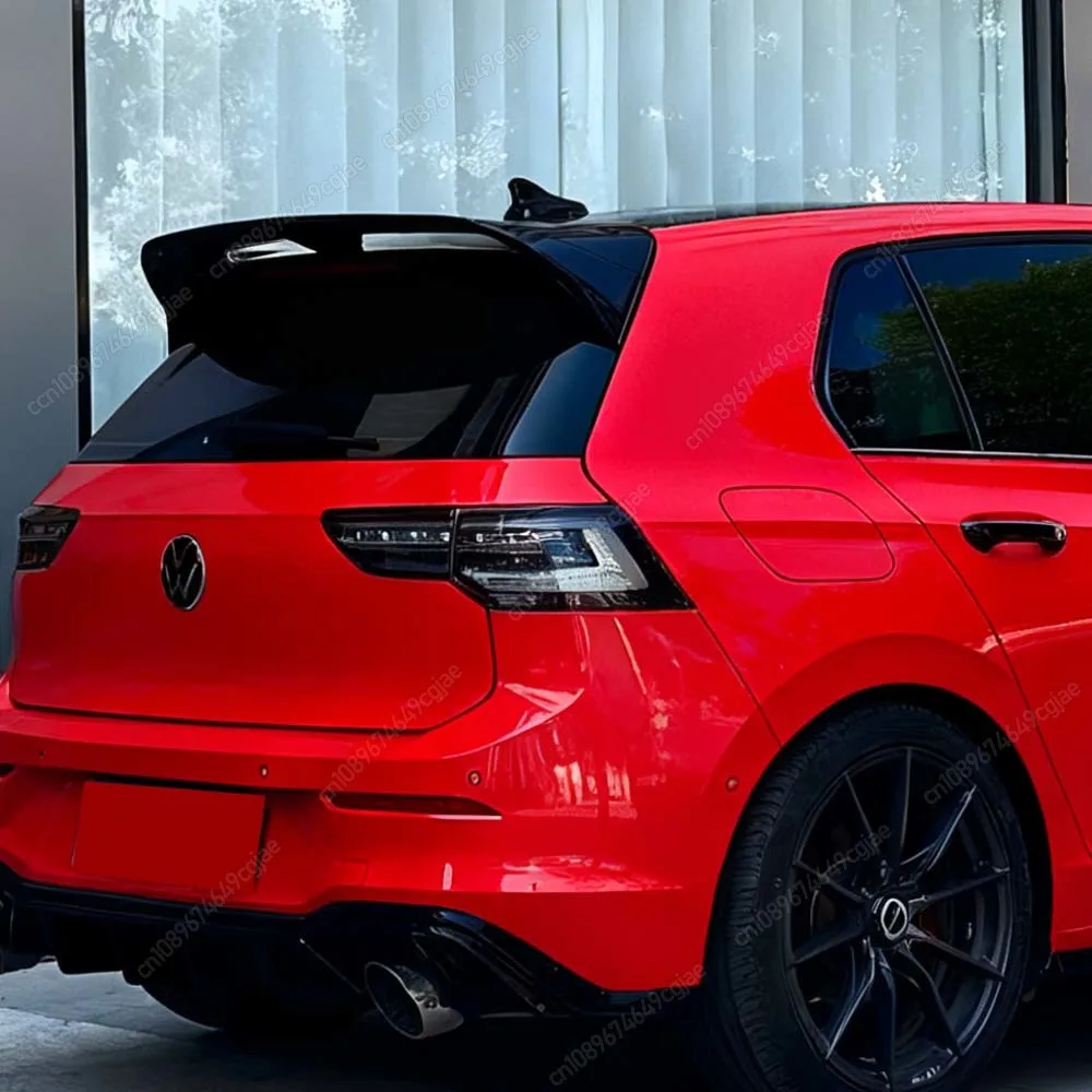 Для VW Golf 8 MK8 PRO R-line GTI GTD R 2020–2024, спойлер заднего багажника, тюнинг крыла, CS ClubSport Style, комплект спойлера на крышу, крыло Для VW Golf 8 MK8 PRO R-line GTI GTD R 2020–2024, спойлер заднего багажника, тюнинг крыла, CS ClubSport Style, комплект спойлера на крышу, крыло