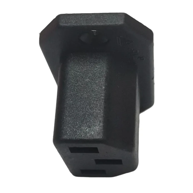 2 шт., черная розетка IEC320 C13, встроенная розетка PDU, разъем переменного тока, розетка переменного тока с ухом/винтовым отверстием