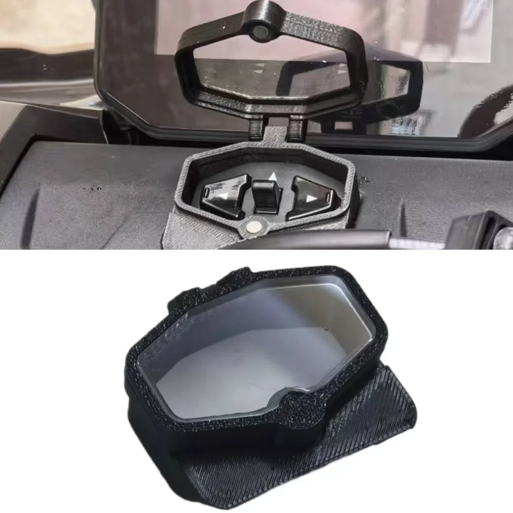 Motorcycle Scooter Transparent Key Hole Protector Tape, Dustproof Waterproof Ignition Switch Cover Mod Parts for Honda ADV160