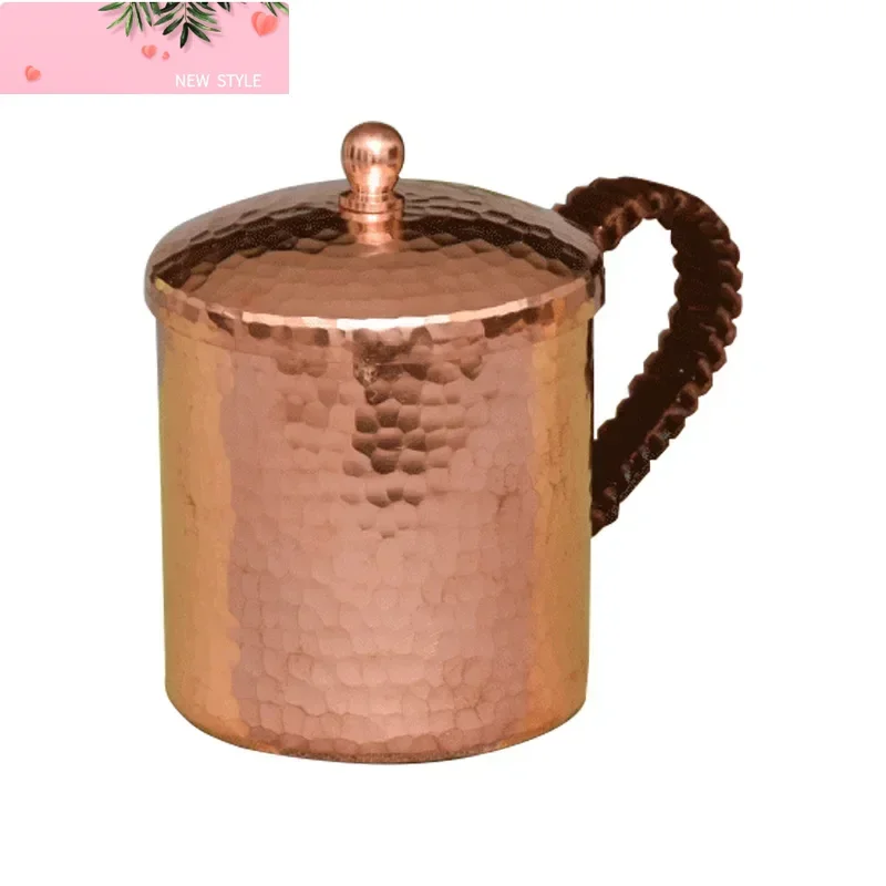 

Московская кружка-мула высшего качества, кованые чашки, тяжелая красная медь, розовое золото, 100% ручная работа, чистые твердые латунные кружки