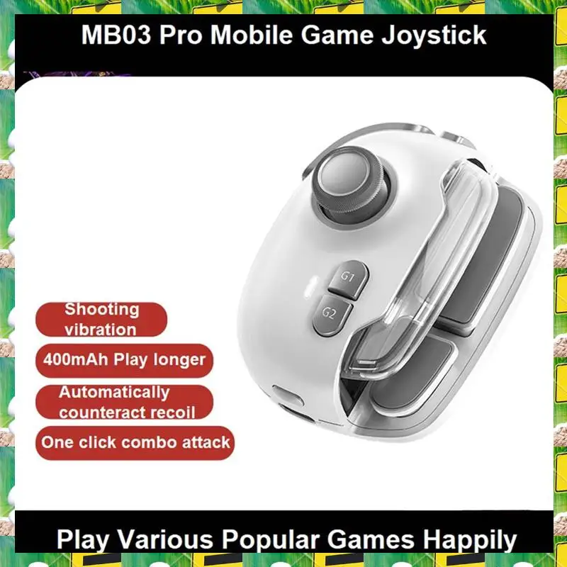 3C Electron MB03 Pro Game-Controller-Joystick – Smart Game Control Vibration One-Click Equipment Swap für IOS und Android, MB03 Pro
