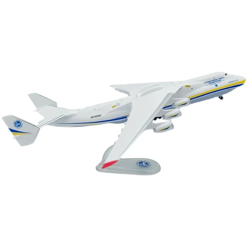 22cm 1:400 Scale Ukraine Airlines An225 Transport Aircraft Diecast Resin Model Airplane Decoration Gift Collection Display