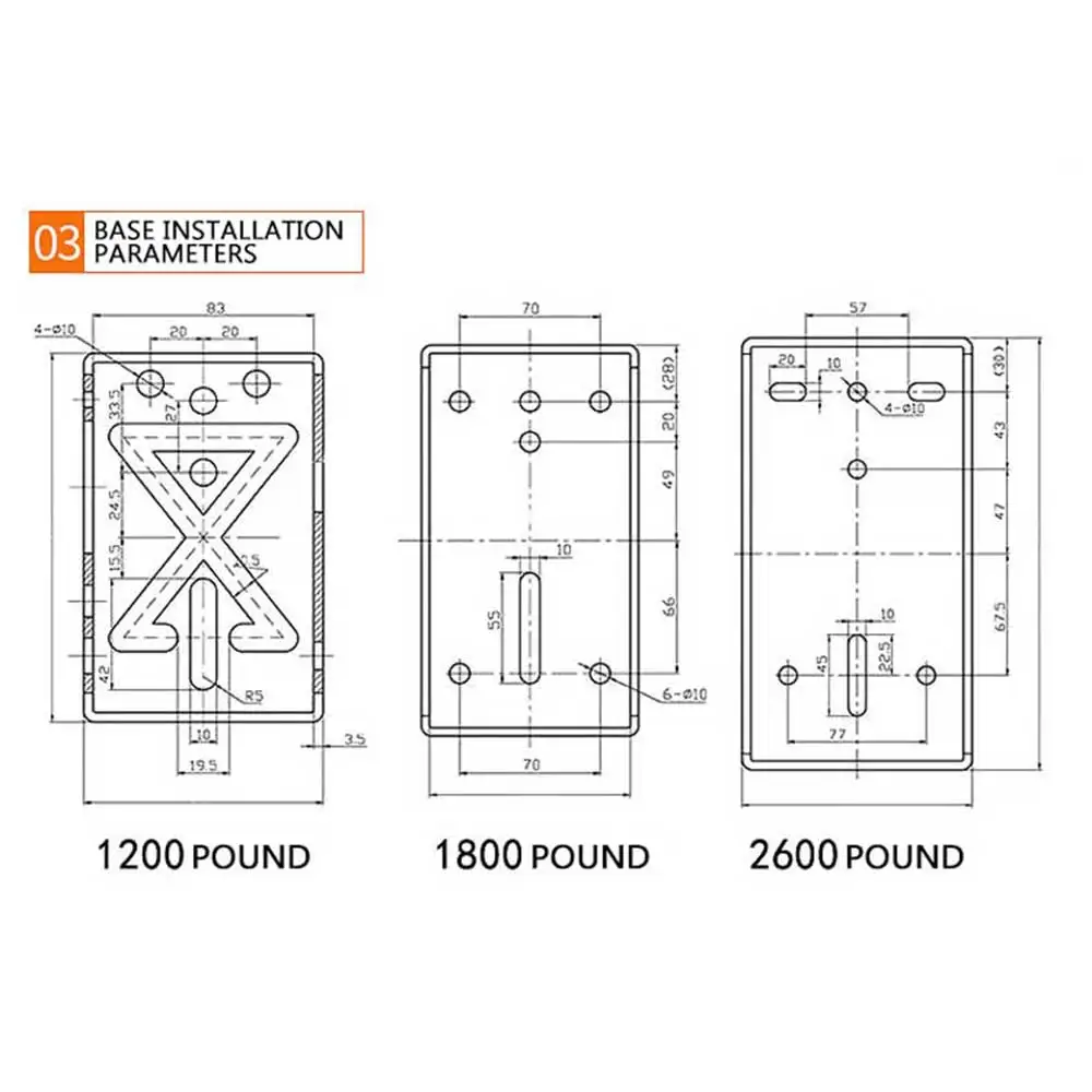 1600lb Stainless Steel Hand Crank Two-Way Self-Locking Manual Winch Household Portable Traction Hoist with Brake Manual Winch