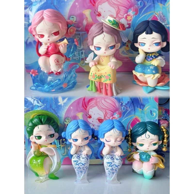 

DODO Shyi Summer Elegance When Will You Return Series Blind Box Mystery Box Caixa Caja Dolls Gift Desktop Ornament Anime Figure