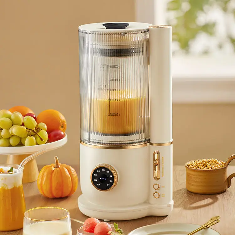 No-Stick Heating Quiet Light Sound Blender Wall-breaking Time Set Household Soybean Milk Machine for Baby Food Supplement Juice