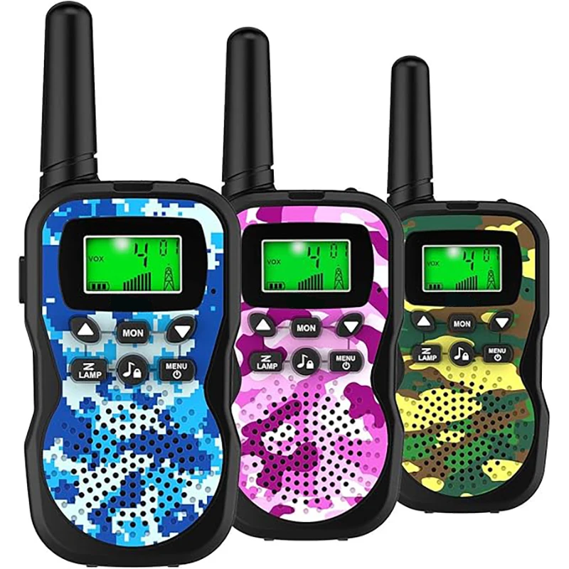 kids-walkie-talkies-3-pack-3km-long-range-two-way-radio-toy-outdoor-birthday-gift-for-3-12-children-aaa-batteries-required）