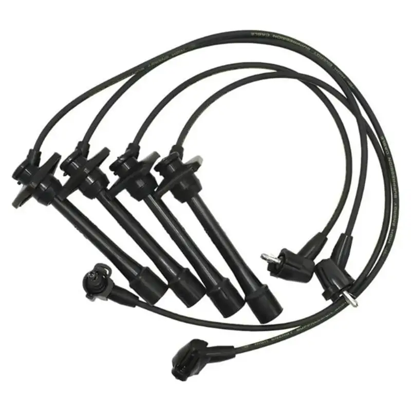 

31BC Heat Resistant Sparks Plug Wire 4Pcs For Models Reliable Performances 55910