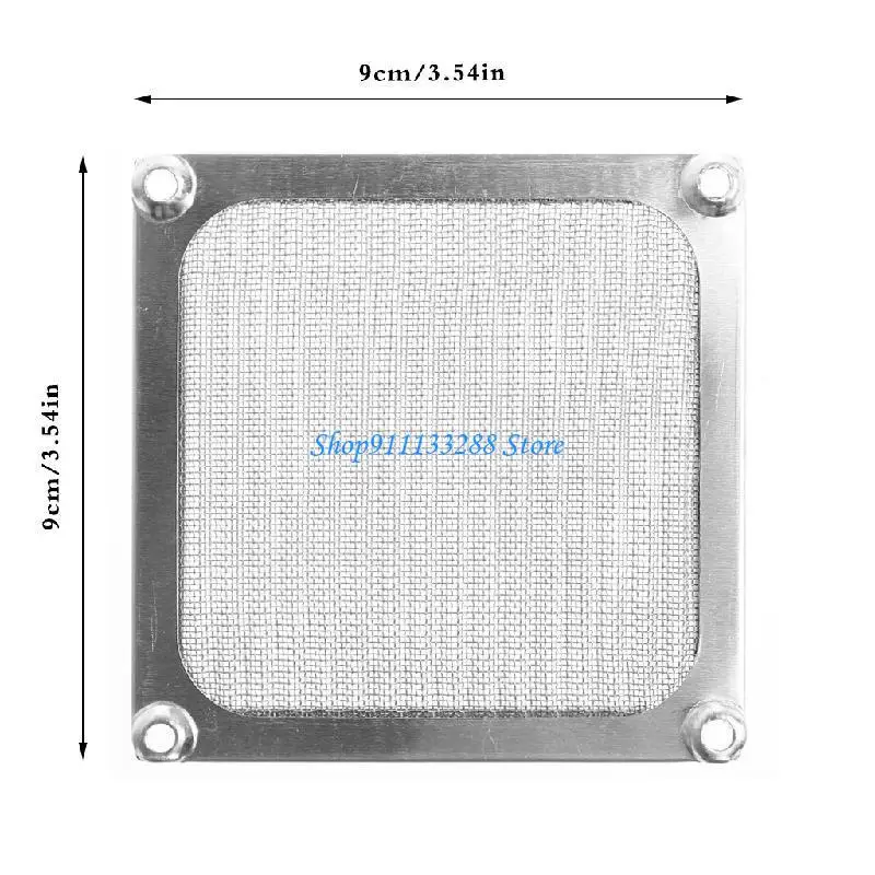 

G88D Metal Dustproof Mesh Dust Filter Net Guard 8cm For PC Computer for Case Cooling Fan