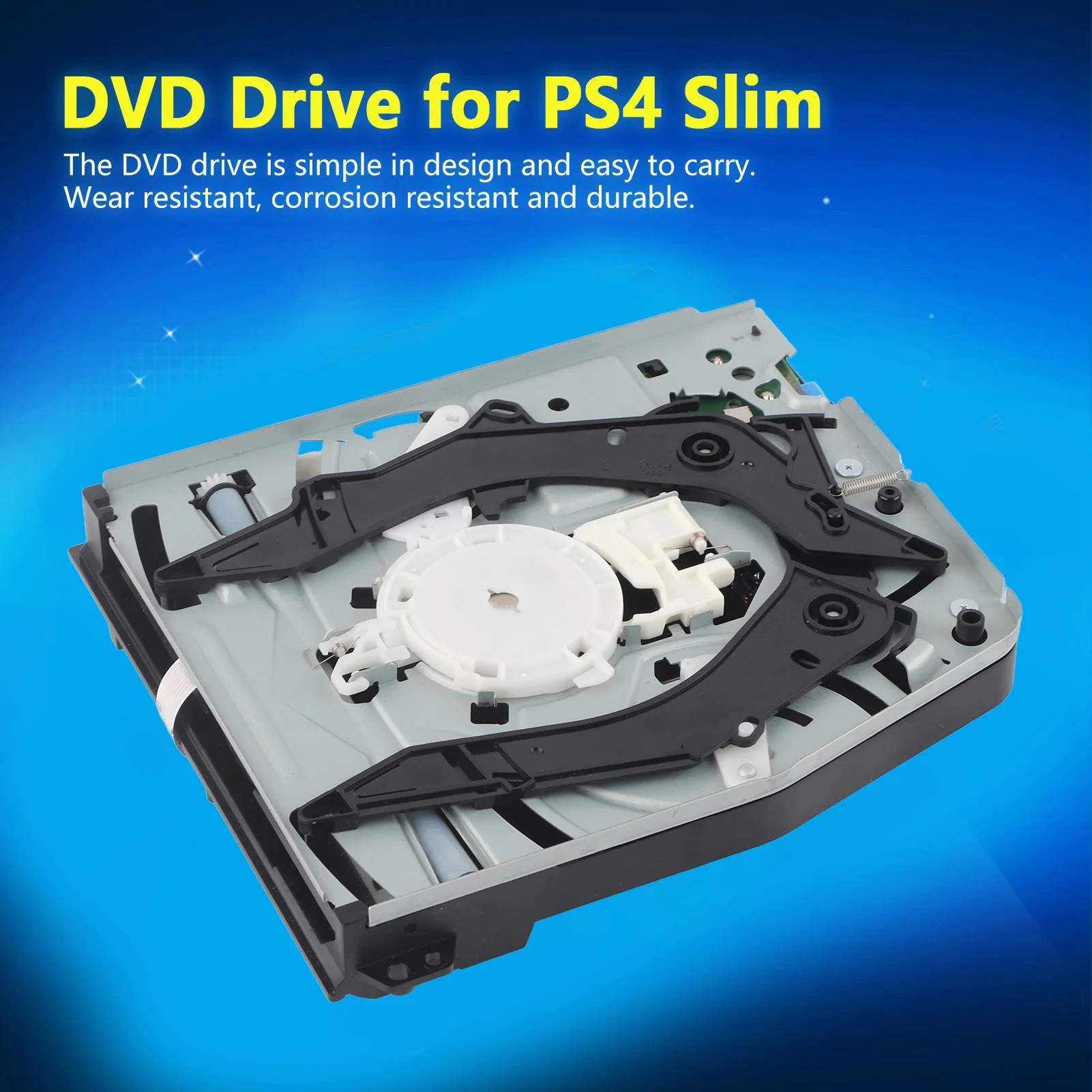 Game Console Optical Drive  High Accuracy Internal Optical Disk Drive CD ROM Drive Plug and Play for DVD for PS4 Slim