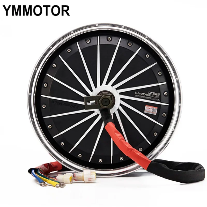 

13 Inch 72V High Speed Dc Brushless Electric Hub Motor 5000W Motorcycle